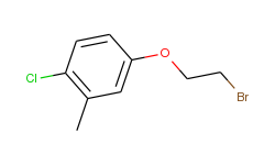 4-(2-bromo-ethoxy)-1-chloro-2-methyl-benzene