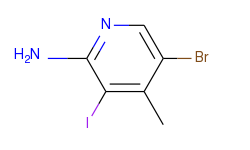 2-pyridinamine,5-bromo-3-iodo-4-methyl-