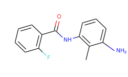 n-(3-amino-2-methylphenyl)-2-fluorobenzamide
