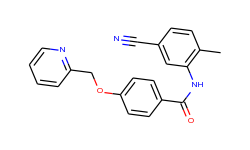 n-(5-cyano-2-methylphenyl)-4-(pyridin-2-ylmethoxy)benzamide