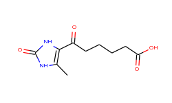 6-(5-methyl-2-oxo-2,3-dihydro-1h-imidazol-4-yl)-6-oxo-hexanoic acid