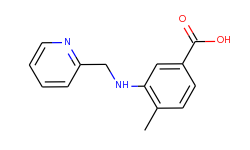 4-methyl-3-[(pyridin-2-ylmethyl)-amino]-benzoic acid