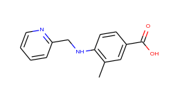3-methyl-4-[(pyridin-2-ylmethyl)-amino]-benzoic acid