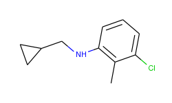 3-chloro-n-(cyclopropylmethyl)-2-methylaniline
