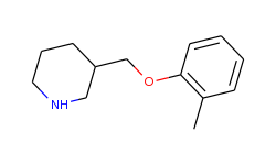 3-[(2-methylphenoxy)methyl]piperidine