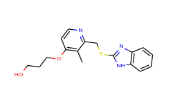1-propanol, 3-[[2-[(1h-benzimidazol-2-ylthio)methyl]-3-methyl-4-pyridinyl]oxy]-