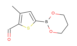 5-(1,3,2-dioxaborinan-2-yl)-3-methylthiophene-2-carboxaldehyde