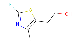 2-(2-fluoro-4-methyl-1,3-thiazol-5-yl)ethanol