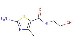 2-amino-4-methyl-thiazole-5-carboxylic acid (2-hydroxy-ethyl)-amide