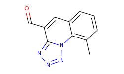 9-methyl-1,2,3,9b-tetraaza-cyclopenta[a]-naphthalene-4-carbaldehyde