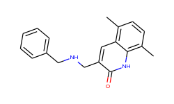 3-(benzylamino-methyl)-5,8-dimethyl-1h-quinolin-2-one