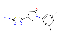 4-(5-amino-1,3,4-thiadiazol-2-yl)-1-(3,5-dimethylphenyl)pyrrolidin-2-one