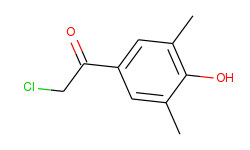 2-chloro-1-(4-hydroxy-3,5-dimethylphenyl)-1-ethanone