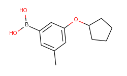 3-(cyclopentyloxy)-5-methylphenylboronic acid