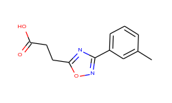 3-(3-m-tolyl-[1,2,4]oxadiazol-5-yl)-propionic acid
