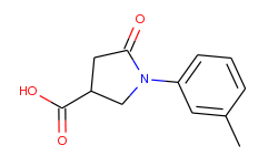 5-oxo-1-m-tolyl-pyrrolidine-3-carboxylic acid