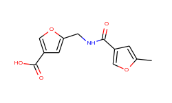 5-{[(5-methyl-furan-3-carbonyl)-amino]-methyl}-furan-3-carboxylic acid