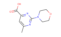 6-methyl-2-morpholin-4-yl-pyrimidine-4-carboxylic acid