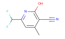 6-(difluoromethyl)-2-hydroxy-4-methylnicotinonitrile