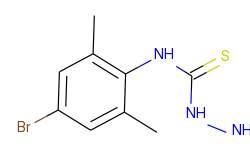 4-(4-bromo-2,6-dimethylphenyl)-3-thiosemicarbazide