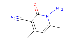 1-amino-4,6-dimethyl-2-oxo-1,2-dihydro-3-pyridinecarbonitrile