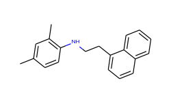 2,4-dimethyl-n-[2-(1-naphthyl)ethyl]aniline