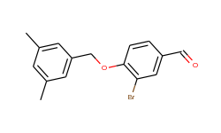 3-bromo-4-[(3,5-dimethylbenzyl)oxy]-benzenecarbaldehyde