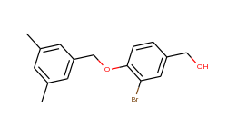 {3-bromo-4-[(3,5-dimethylbenzyl)oxy]-phenyl}methanol