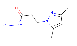 3-(3,5-dimethyl-1h-pyrazol-1-yl)propanohydrazide