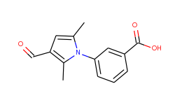 3-(3-formyl-2,5-dimethyl-pyrrol-1-yl)-benzoic acid