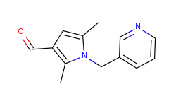 2,5-dimethyl-1-pyridin-3-ylmethyl-1h-pyrrole-3-carbaldehyde