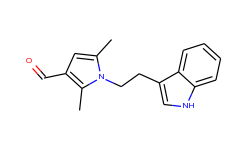 1-[2-(1h-indol-3-yl)-ethyl]-2,5-dimethyl-1h-pyrrole-3-carbaldehyde