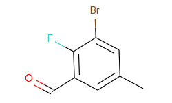 3-bromo-2-fluoro-5-methylbenzaldehyde