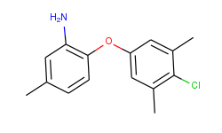 2-(4-chloro-3,5-dimethylphenoxy)-5-methylaniline