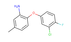 2-(3-chloro-4-fluorophenoxy)-5-methylphenylamine
