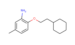 2-(2-cyclohexylethoxy)-5-methylaniline
