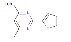 2-furan-2-yl-6-methyl-pyrimidin-4-ylamine