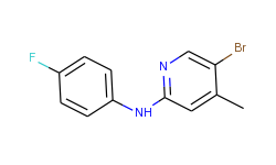 n-(5-bromo-4-methyl-2-pyridinyl)-n-(4-fluorophenyl)amine