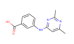 3-(2,6-dimethyl-pyrimidin-4-ylamino)-benzoic acid