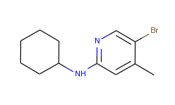 5-bromo-n-cyclohexyl-4-methyl-2-pyridinamine
