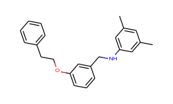 3,5-dimethyl-n-[3-(phenethyloxy)benzyl]aniline