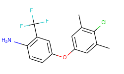 4-(4-chloro-3,5-dimethylphenoxy)-2-(trifluoromethyl)aniline