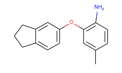 2-(2,3-dihydro-1h-inden-5-yloxy)-4-methylphenylamine