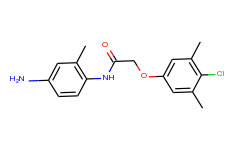 n-(4-amino-2-methylphenyl)-2-(4-chloro-3,5-dimethylphenoxy)acetamide