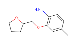 4-methyl-2-(tetrahydro-2-furanylmethoxy)aniline