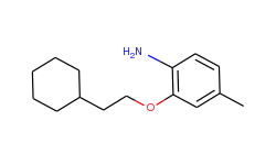 2-(2-cyclohexylethoxy)-4-methylaniline