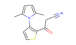 3-[3-(2,5-dimethyl-1h-pyrrol-1-yl)-2-thienyl]-3-oxopropanenitrile