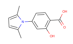 4-(2,5-dimethyl-pyrrol-1-yl)-2-hydroxy-benzoic acid