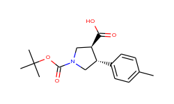 (3s,4r)-1-(tert-butoxycarbonyl)-4-p-tolylpyrrolidine-3-carboxylic acid