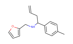 furan-2-ylmethyl-(1-p-tolyl-but-3-enyl)-amine